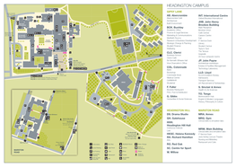 UPDATED Headington Campus Map Feb2018-A4v2