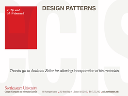 Design Patterns Part 1