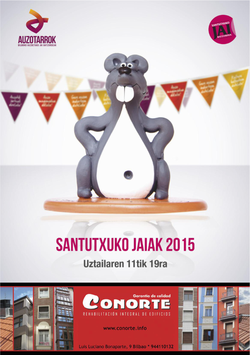 Santutxuko Jaiak 2015 Egitaraua