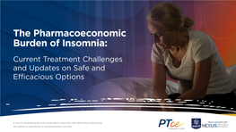 The Pharmacoeconomic Burden of Insomnia