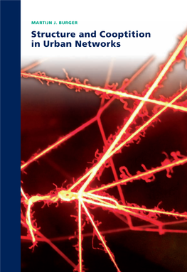 Structure and Cooptition in Urban Networks 243 Martijn J