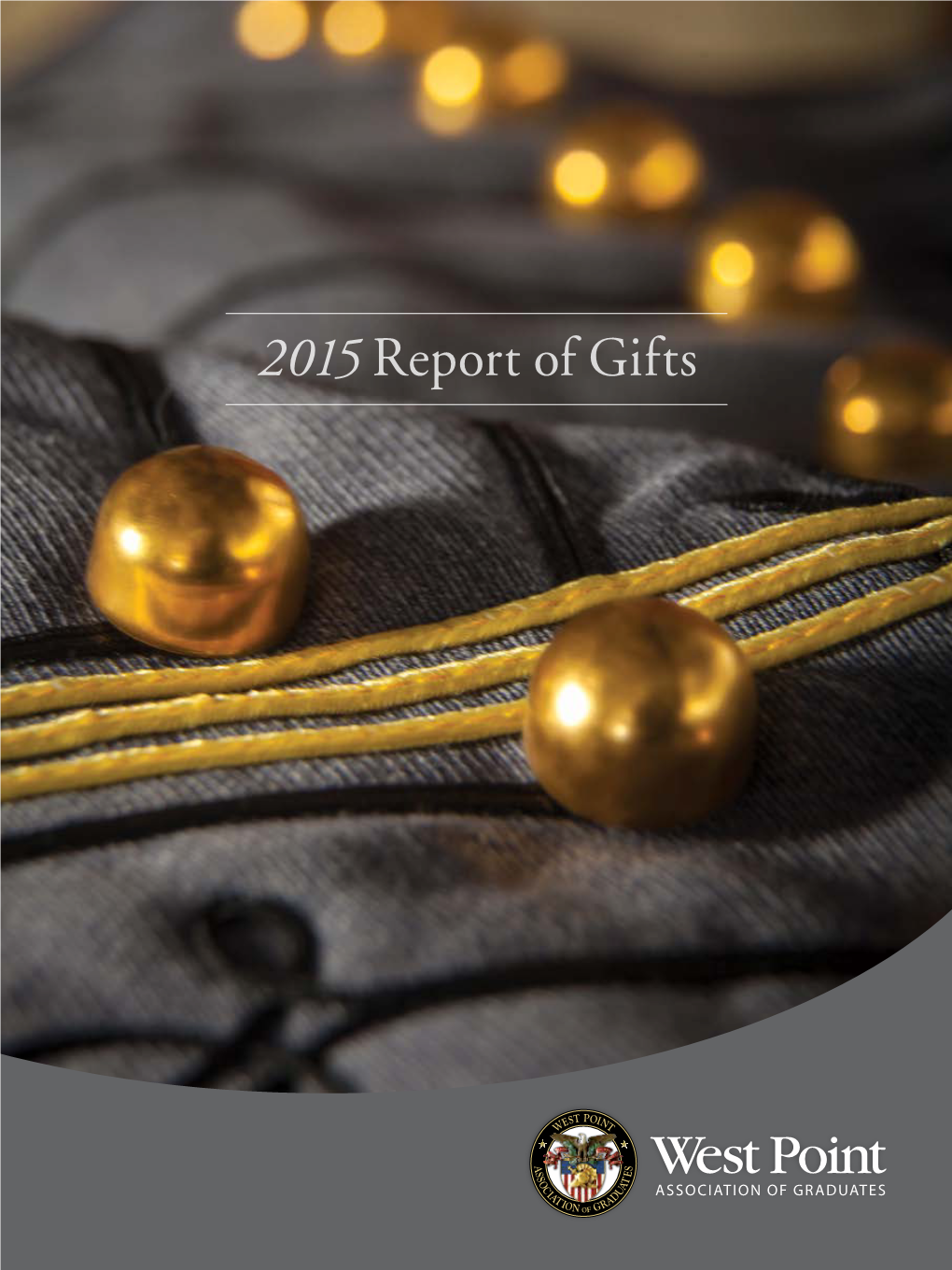 2015 Report of Gifts