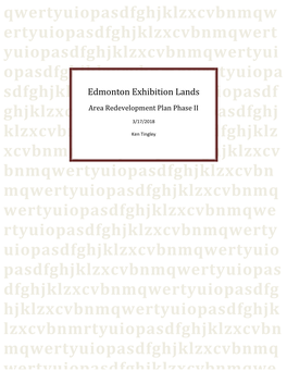 Exhibition Lands Historical Report