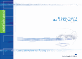 Document De Référence 2001 Lagardère