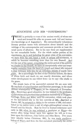 Augustine and His 'Confessions'