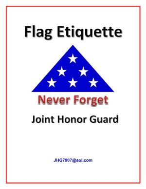 Flag Etiquette