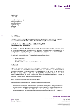 KG/JD/P5413 1 June 2021 Brent Council (Planning) the Planning