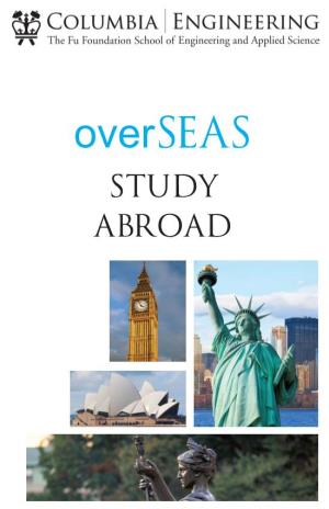 Overseas STUDY ABROAD LETTER from the DEAN
