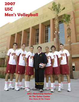 2007 USC Men's Volleyball