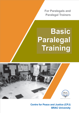 Basic Paralegal Training Module