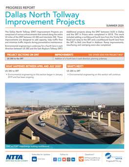 Dallas North Tollway Improvement Projects