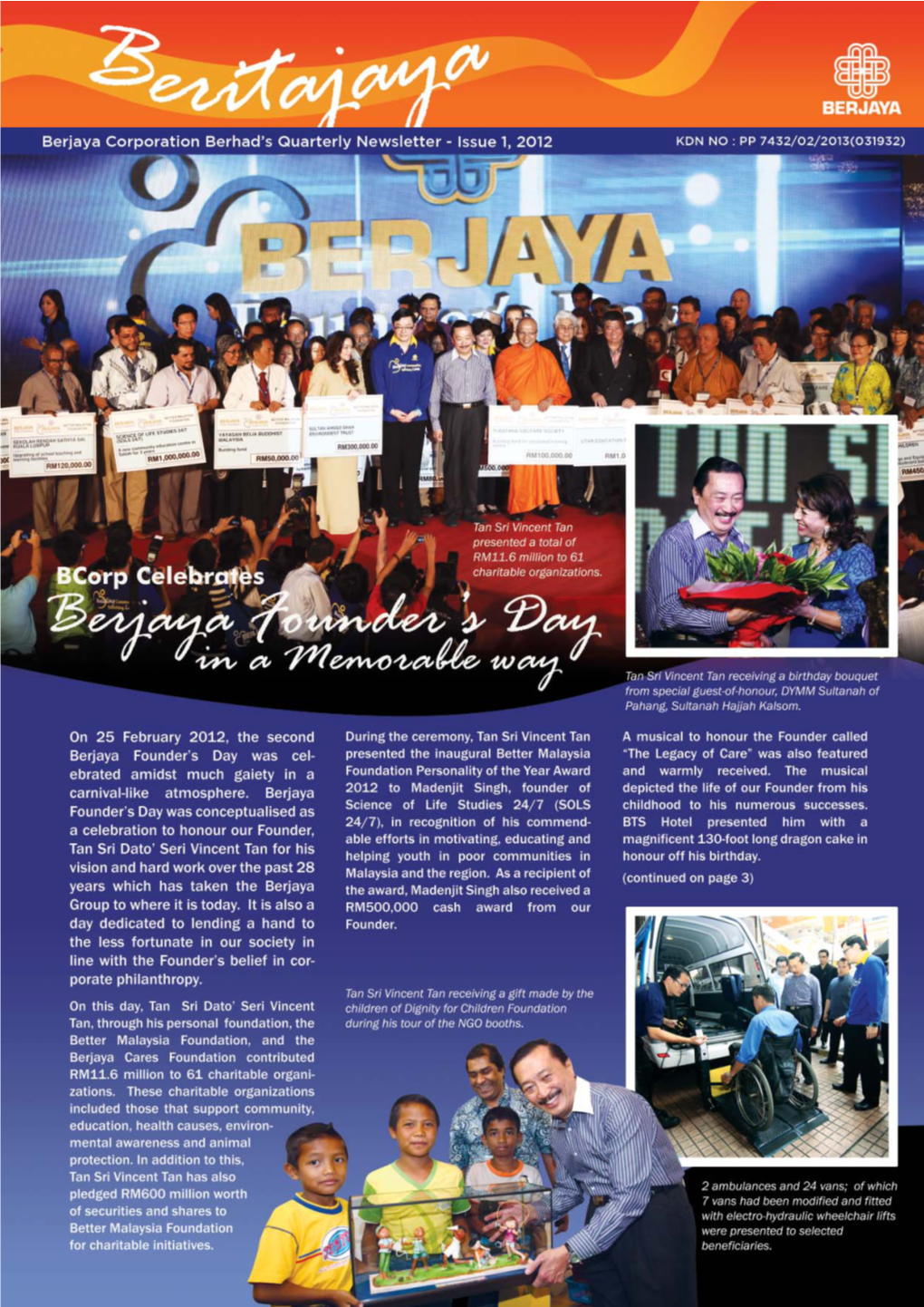 Beritajaya 2012 Issue 1