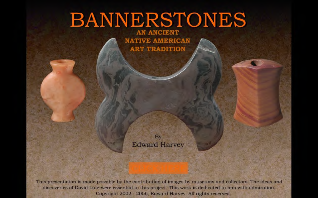 The Archaic Bannerstone" (2000)