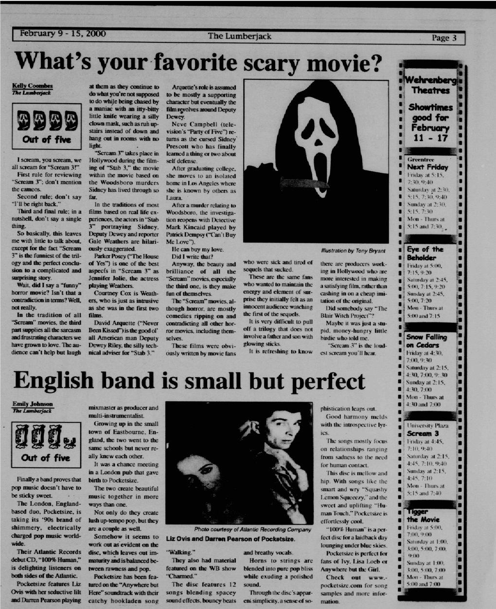 What's Your Favorite Scary Movie? English Band Is Small but Perfect