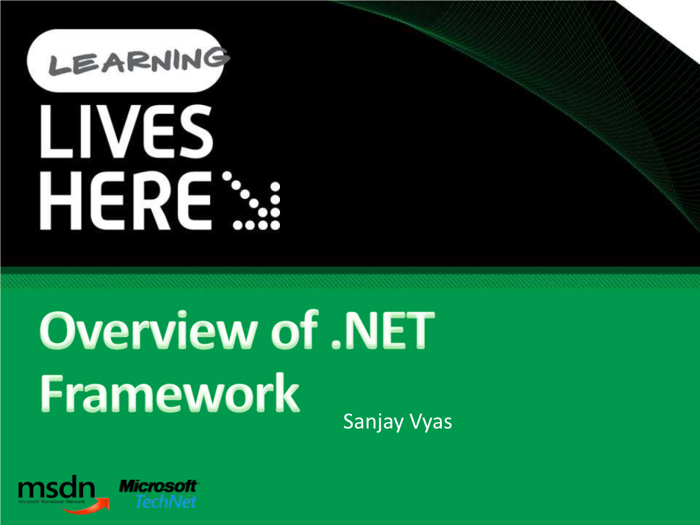 Overview of .NET Framework