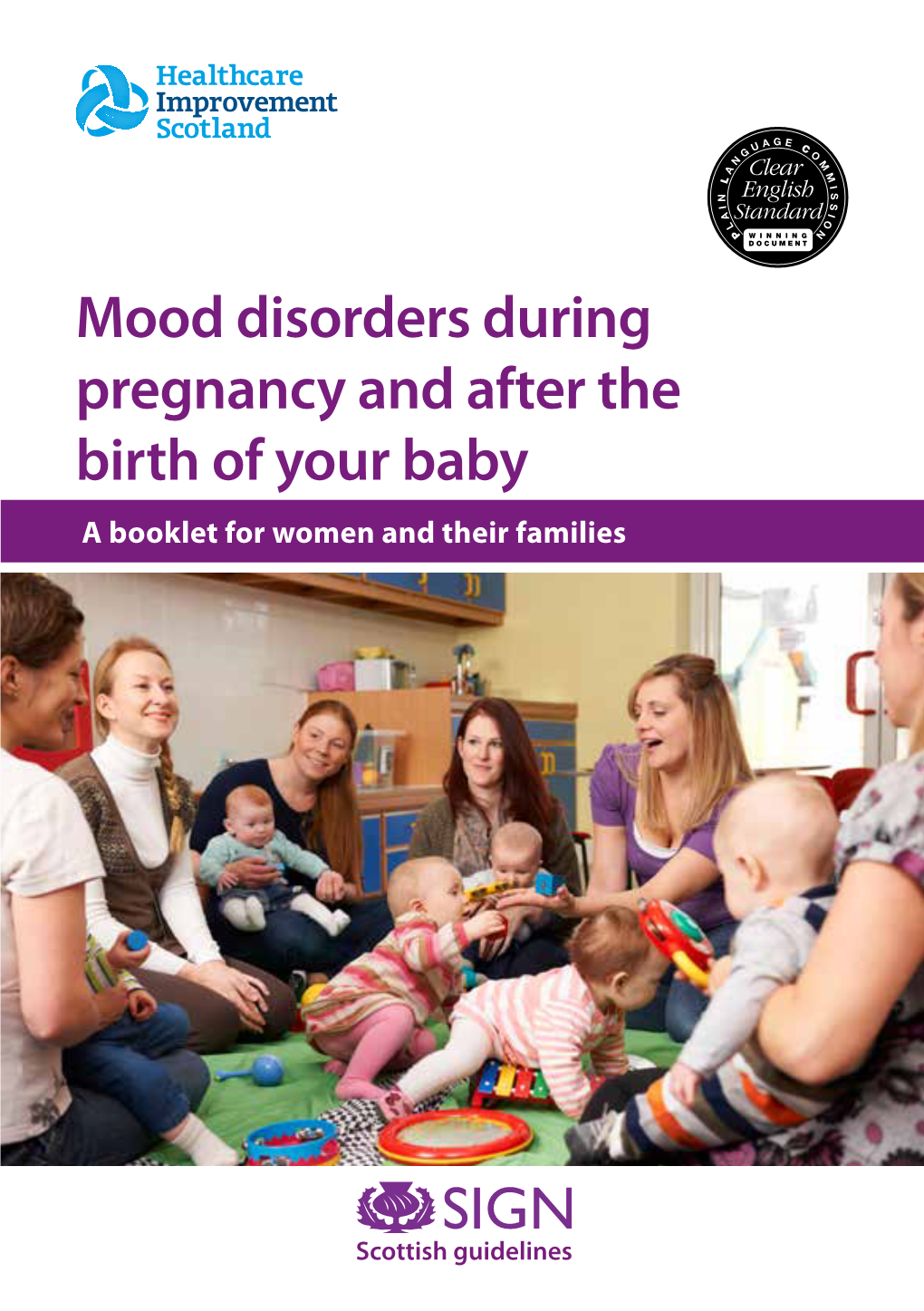 Mood Disorders During Pregnancy and After the Birth of Your Baby a Booklet for Women and Their Families