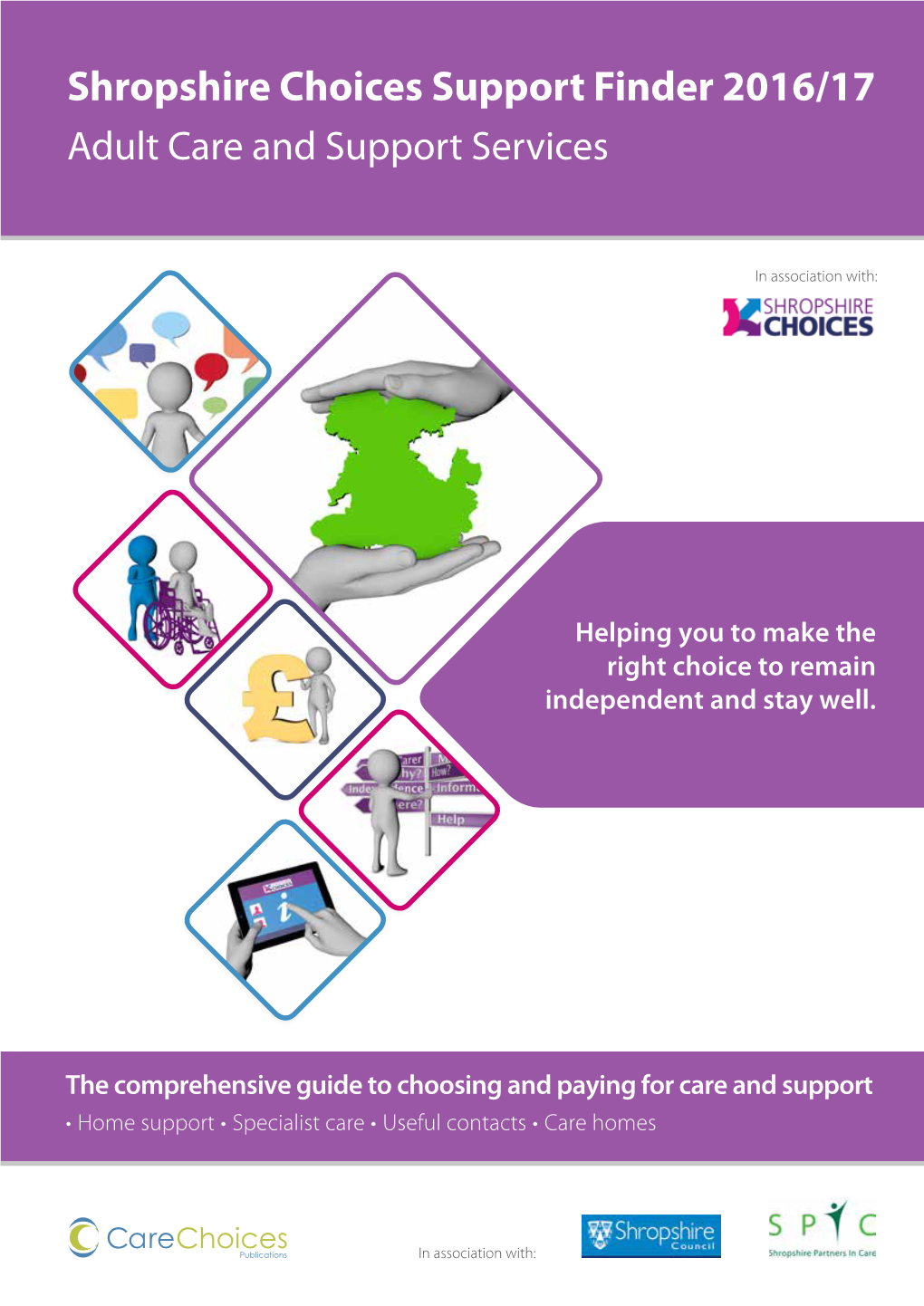 Shropshire Choices Support Finder 2016/17 Adult Care and Support Services