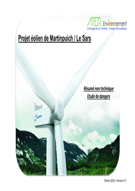 Projet Éolien De Martinpuich / Le Sars