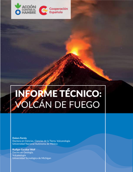 Informe Técnico Del Volcán De Fuego