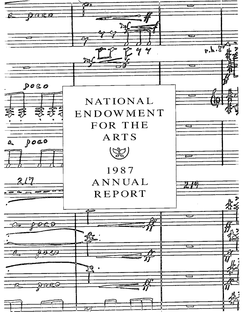 National Endowment for the Arts Annual Report 1987