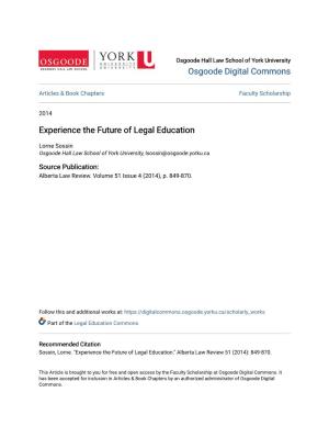 Experience the Future of Legal Education