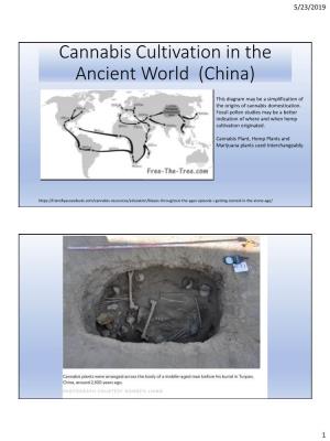 Cannabis Cultivation in the Ancient World (China)