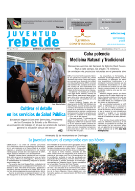 Cuba Potencia Medicina Natural Y Tradicional Cultivar El Detalle En Los