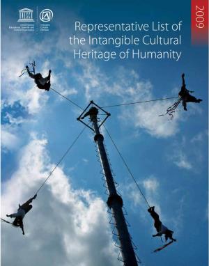 Representative List of the Intangible Cultural Heritage of Humanity, 2009; 2010