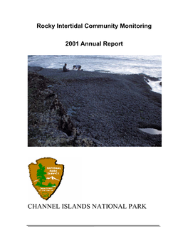 Rocky Intertidal Community Monitoring: 2001 Annual Report