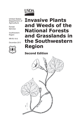 Invasive Plants and Weeds of the National Forests and Grasslands in the Southwestern Region
