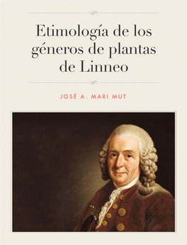 Etimología De Los Géneros De Plantas De Linneo
