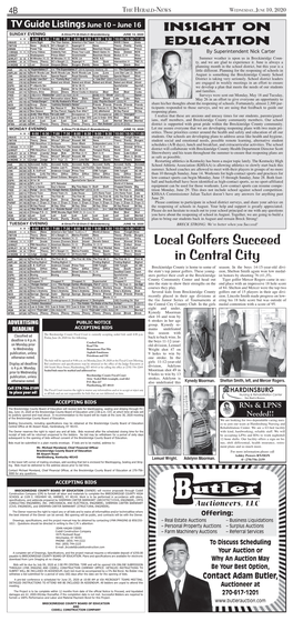 Local Golfers Succeed in Central City