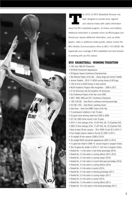 BYU Basketball Almanac Has