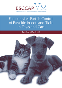 Ectoparasites Part 1: Control of Parasitic Insects and Ticks in Dogs and Cats