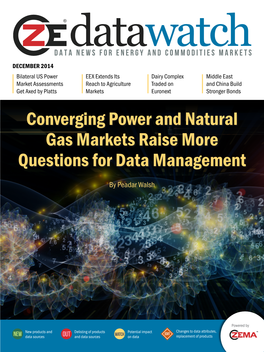 Converging Power and Natural Gas Markets Raise More Questions for Data Management