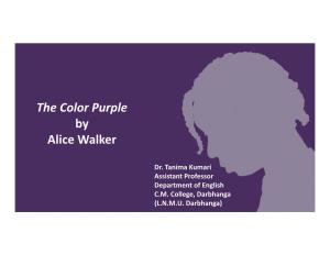 The Color Purple by Alice Walker