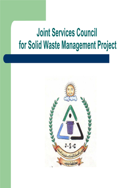 Joint Services Council Solid Waste Management Project Jenin