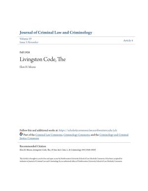 Livingston Code, the Elon H