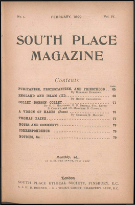 South Place Magazine