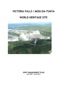 Victoria Falls / Mosi-Oa-Tunya World Heritage Site