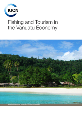 Fishing and Tourism in the Vanuatu Economy