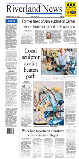 Local Sculptor Avoids Beaten Path