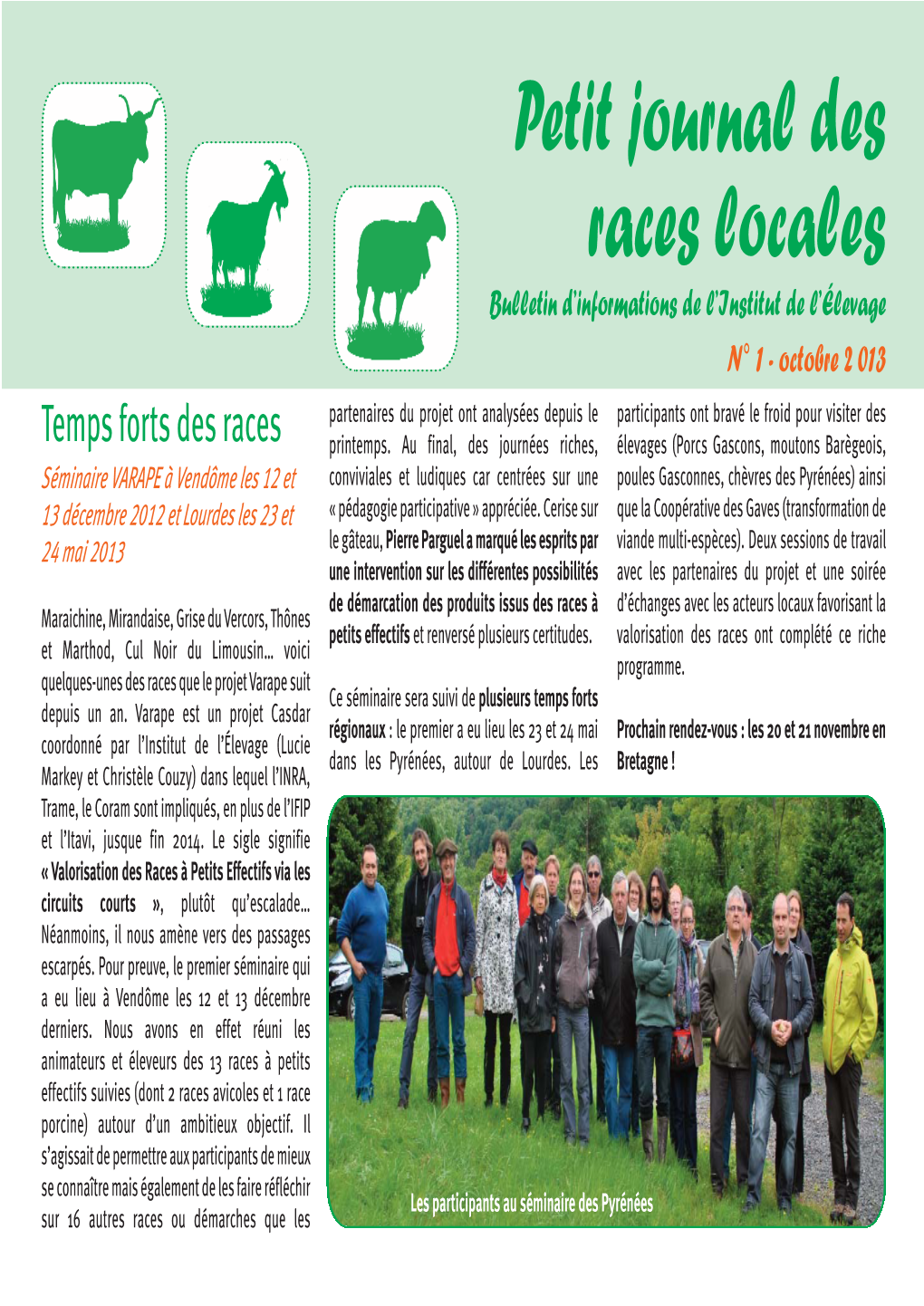 Petit Journal Des Races Locales 1.Pdf