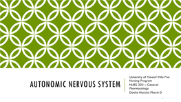 Autonomic Nervous System Final.Pdf