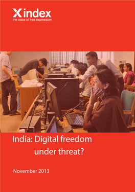 Digital Freedom Under Threat?