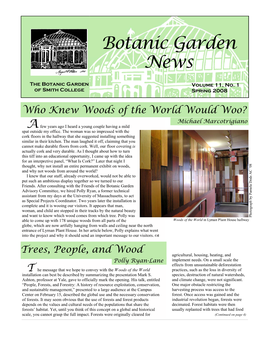 Botanic Garden News