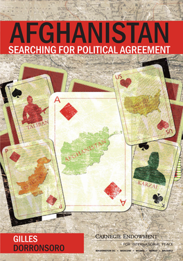 Afghanistan: Searching for Political Agreement
