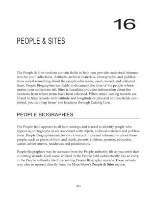 People & Sites