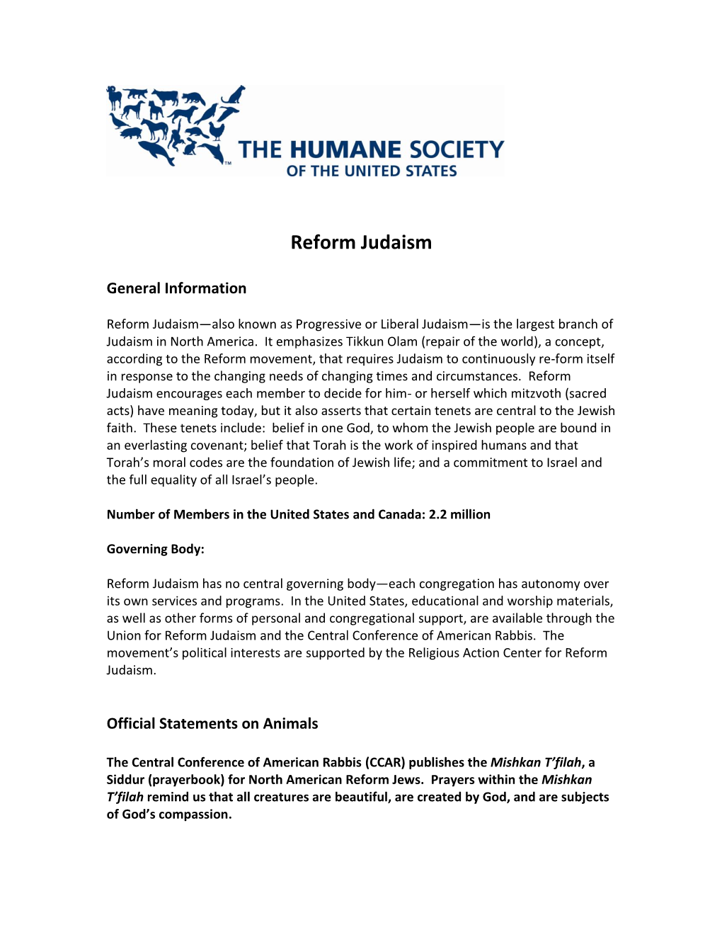 Reform Judaism