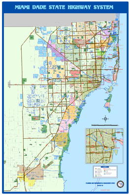 36X24 State Highway System Map with Municipalities.Mxd